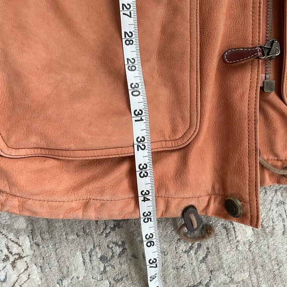 Vintage Timberland Leather Barn Coat Parka - Picture 3 of 7